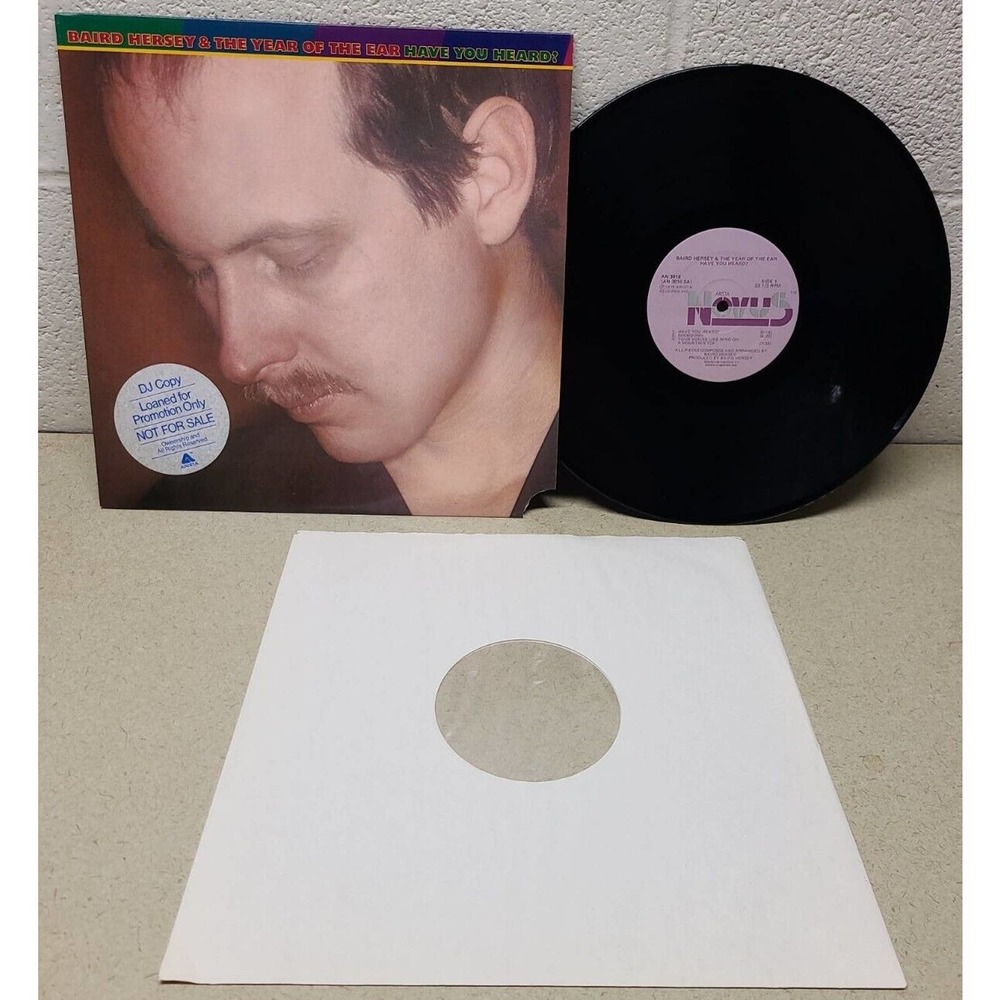 Baird Hersey & The Year Of The Ear Have You Heard? Arista Novus Vinyl LP PROMO!